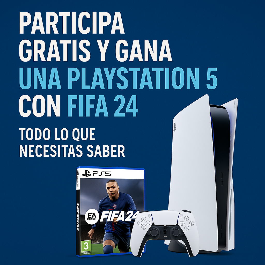 Participa gratis y gana una PlayStation 5 con FIFA 24: todo lo que necesitas saber